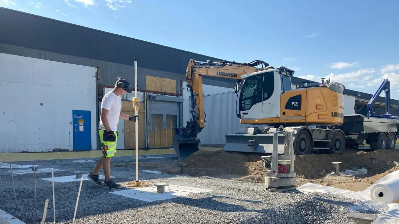 Gjutning – utfört av Tallvillage Entreprenad i Örebro län