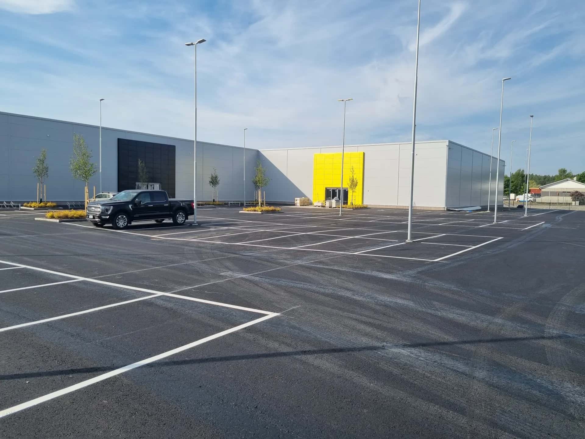 Spinnaren Köping – markarbete och anläggning utförd av Tallvillage Entreprenad i Örebro län