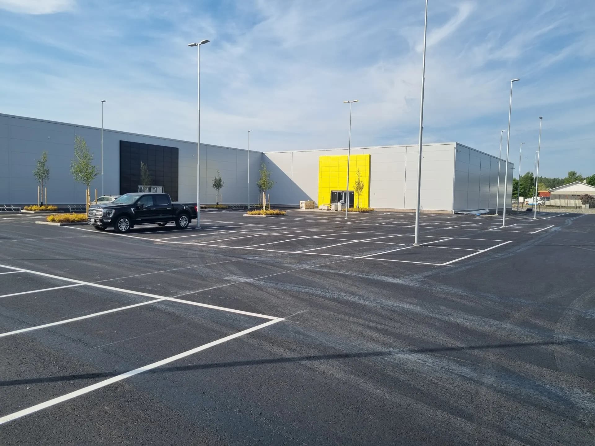 Spinnaren Köping – liknande markarbete utfört av Tallvillage i Örebro län